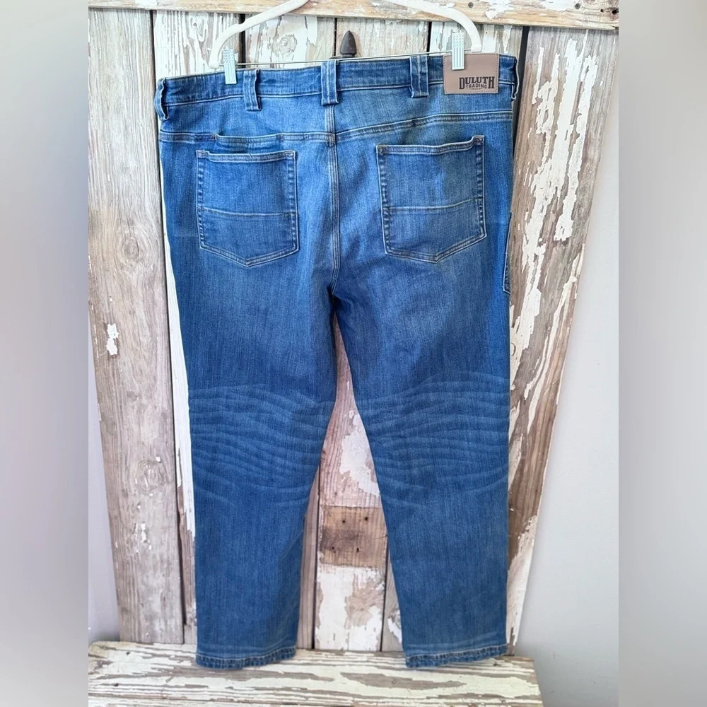 Duluth Trading Co. Ballroom Double Flex Jeans 42x32 Mens
